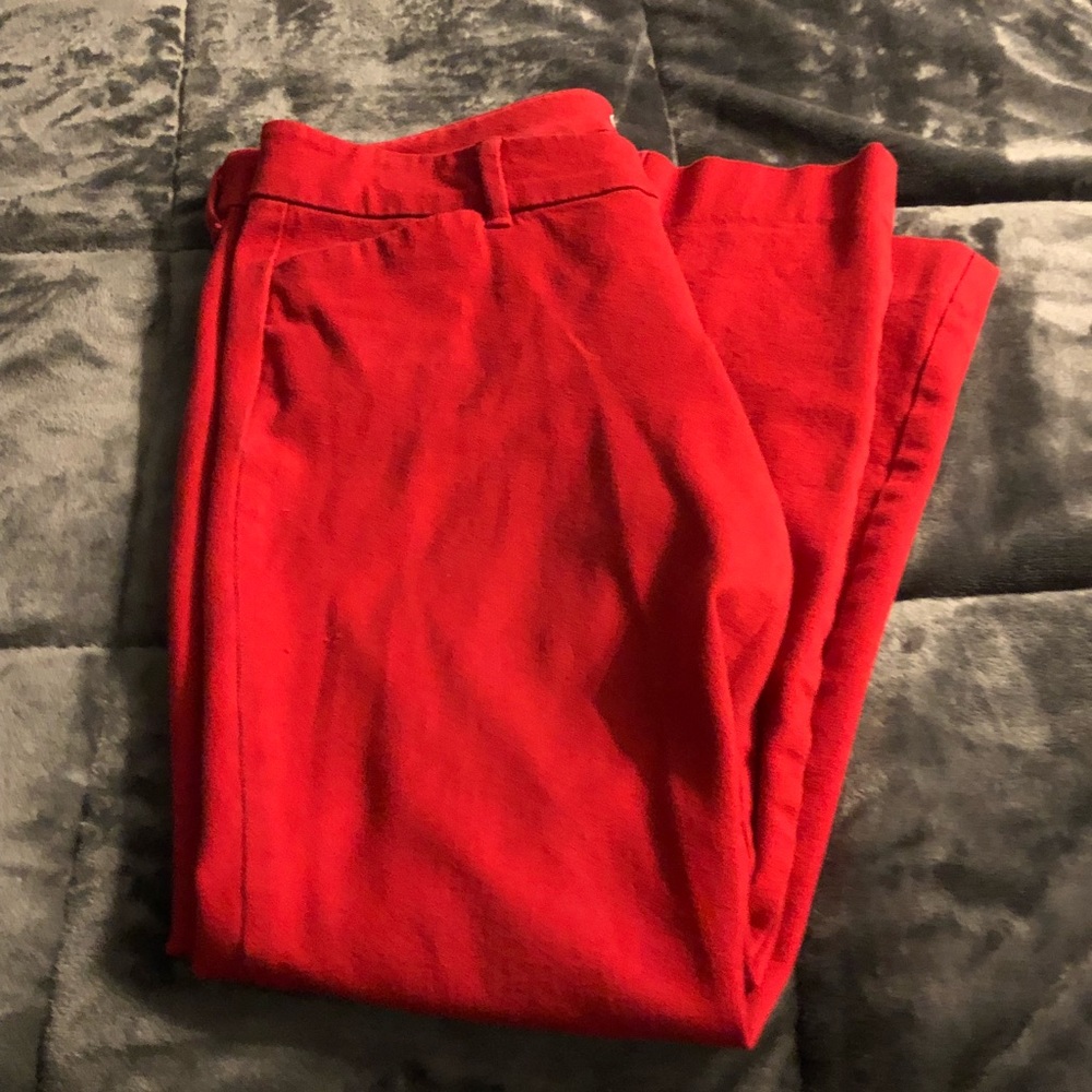 Red old navy pixie pants